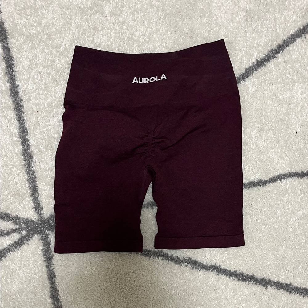Aurora Burgundy Shorts